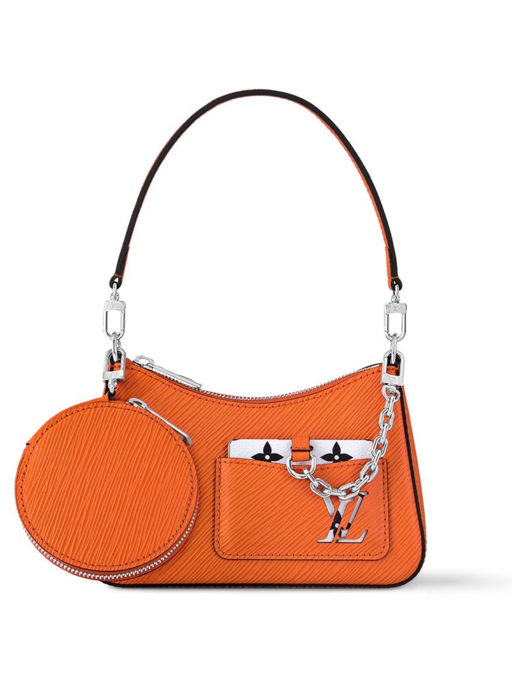 NEW Louis Vuitton Orange Marellini Crossbody Bag